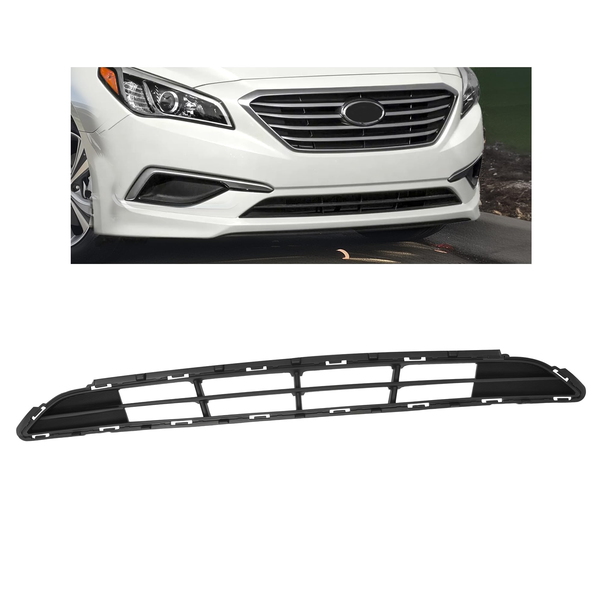 Amazon.com: KUAFU Front Bumper Lower Grill Compatible with 2015